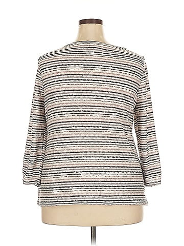 Croft & Barrow 3/4 Sleeve Blouse (view 2)