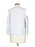 Prose & Poetry Silver 3/4 Sleeve Blouse Size L - photo 4