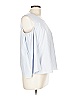 Prose & Poetry Silver 3/4 Sleeve Blouse Size L - photo 5