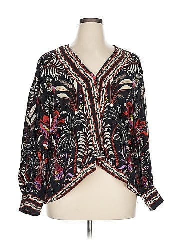 FARM Rio Long Sleeve Blouse (view 1)