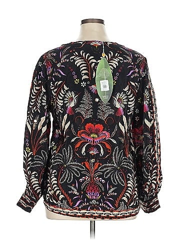FARM Rio Long Sleeve Blouse (view 2)
