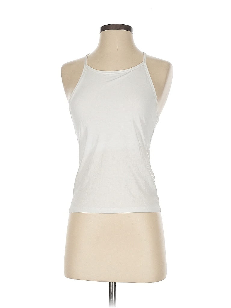FRAME 100% Pima Cotton Ivory White Tank Top Size XS - photo 1