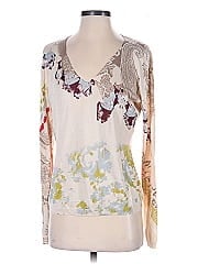 Etro Long Sleeve Silk Top