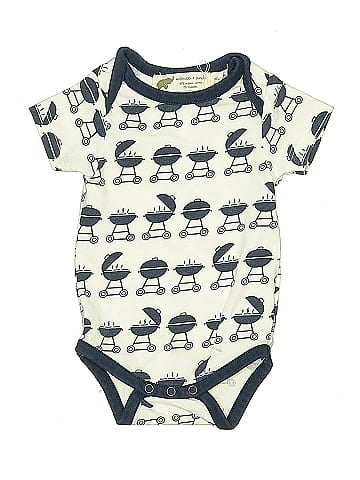 Monica + Andy Short Sleeve Onesie (view 1)