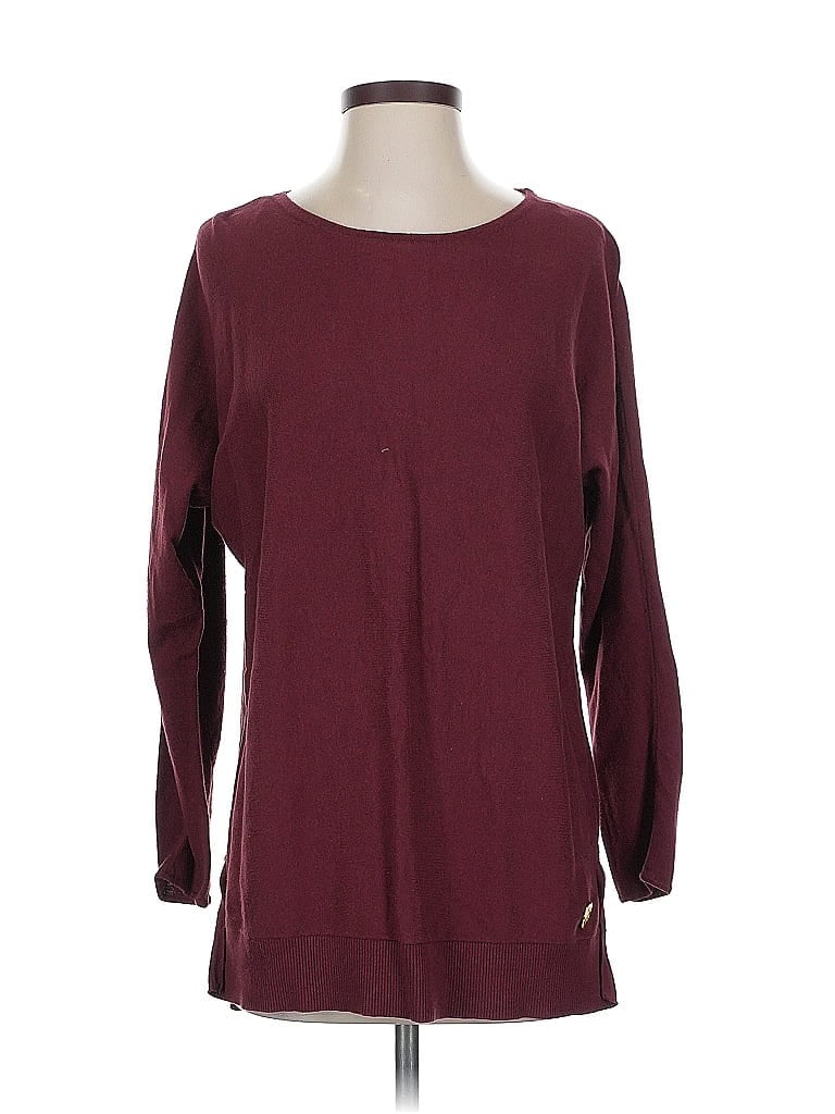Pre-owned Michael Michael Kors Pullover Sweater In Burgundy