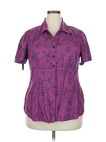 DressBarn Short Sleeve Blouse (view 1)