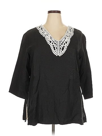 PREMISE 3/4 Sleeve Blouse (view 1)