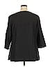 PREMISE Black 3/4 Sleeve Blouse Size XXL - photo 3
