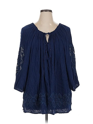 Ruby Rd. 3/4 Sleeve Blouse (view 1)
