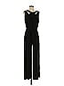 Jones Studio Solid Black Jumpsuit Size S - photo 1