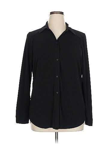 Adrianna Papell Long Sleeve Blouse (view 1)
