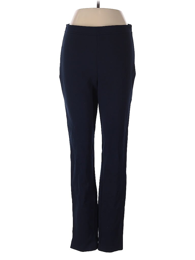 St. John Collection Solid Blue Casual Pants Size 2 - photo 1