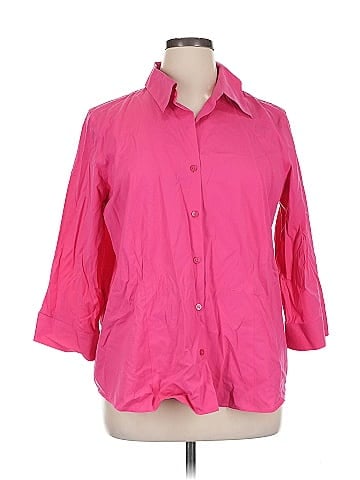 TRADLANDS 3/4 Sleeve Button-Down Shirt (view 1)