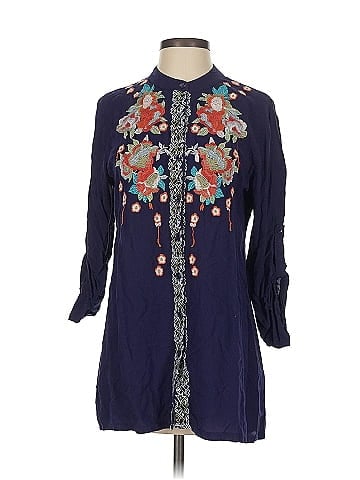 Solitaire Long Sleeve Blouse (view 1)