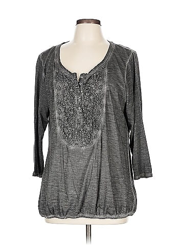 Ruff Hewn Long Sleeve Henley (view 1)