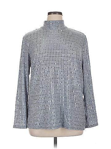 Anne Klein Long Sleeve Blouse (view 1)