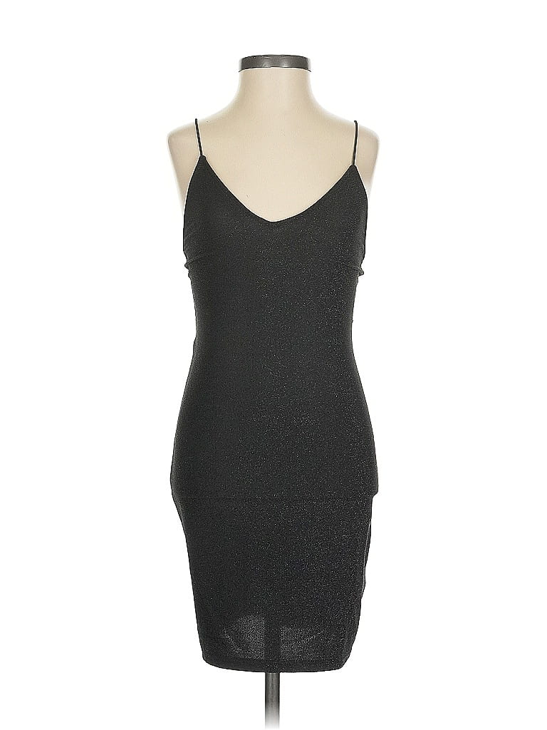 Pre-owned Divided By H&m Cocktail Dress In Gray