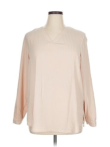 Adrianna Papell Long Sleeve Blouse (view 1)