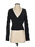 Hale Bob Black Long Sleeve T-Shirt Size S - photo 1