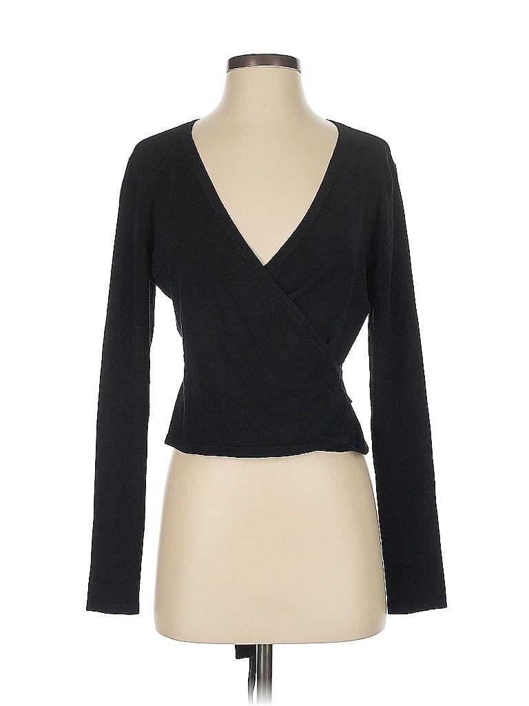 Hale Bob Black Long Sleeve T-Shirt Size S - photo 1