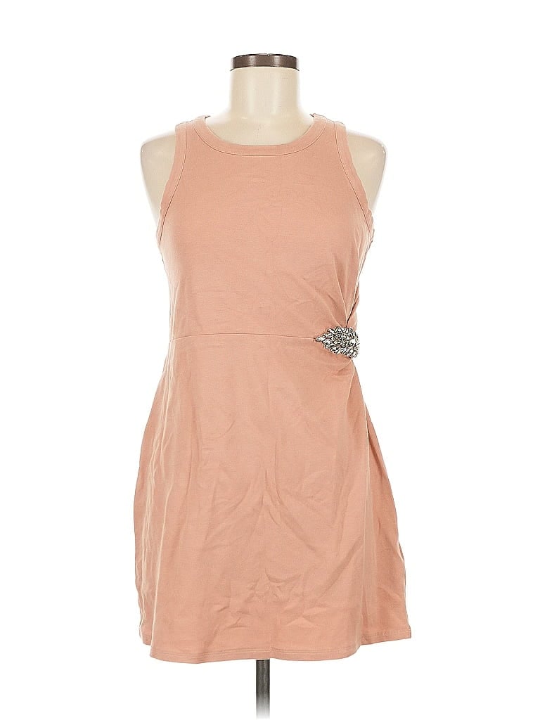 Pre-owned Express Casual Dress In Brown