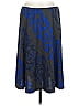 Beige by ECI Paisley Blue Formal Skirt Size L - photo 1