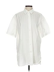 Nili Lotan Short Sleeve Button Down Shirt
