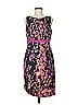 David Meister Print Purple Cocktail Dress Size 8 - photo 1