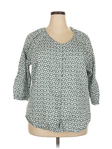 Cj Banks 3/4 Sleeve Blouse (view 1)