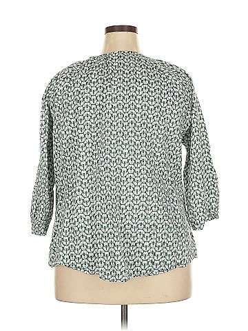 Cj Banks 3/4 Sleeve Blouse (view 2)