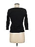 August Silk Black Pullover Sweater Size M - photo 2