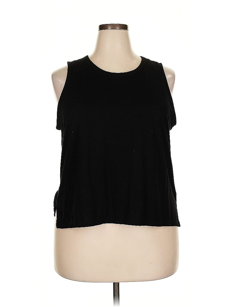 Pre-owned Active By Old Navy Sleeveless T-shirt In Black