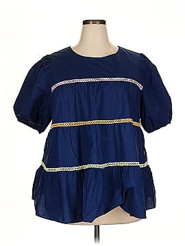 English Factory Short Sleeve Blouse