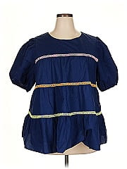English Factory Short Sleeve Blouse