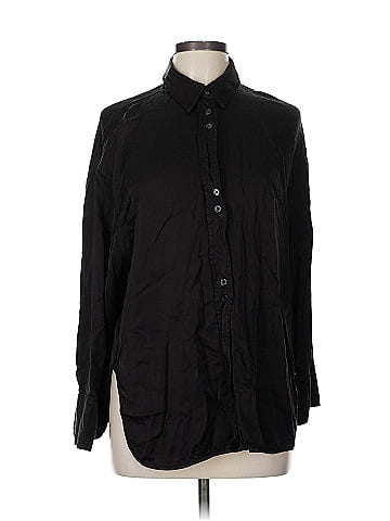 Zara Long Sleeve Button-Down Shirt (view 1)