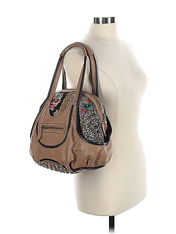 Isabella Fiore Leather Satchel (view 2)