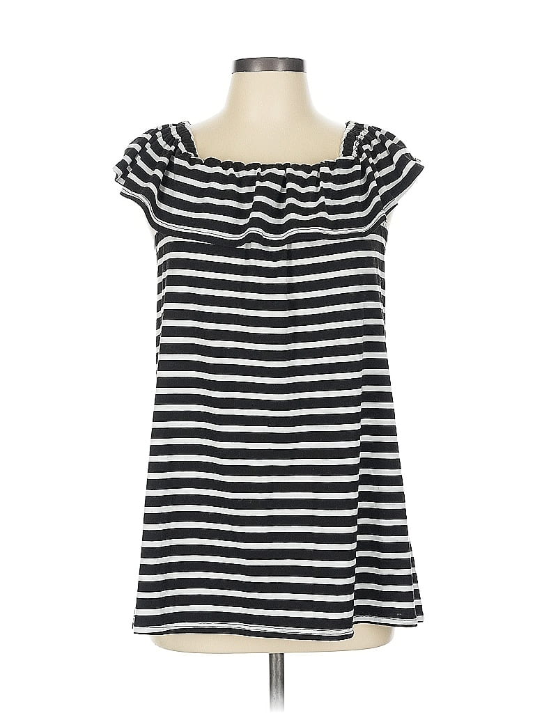 Pre-owned Unbranded Sleeveless T-shirt In Black