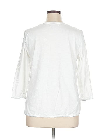 Talbots Outlet 3/4 Sleeve T-Shirt (view 2)