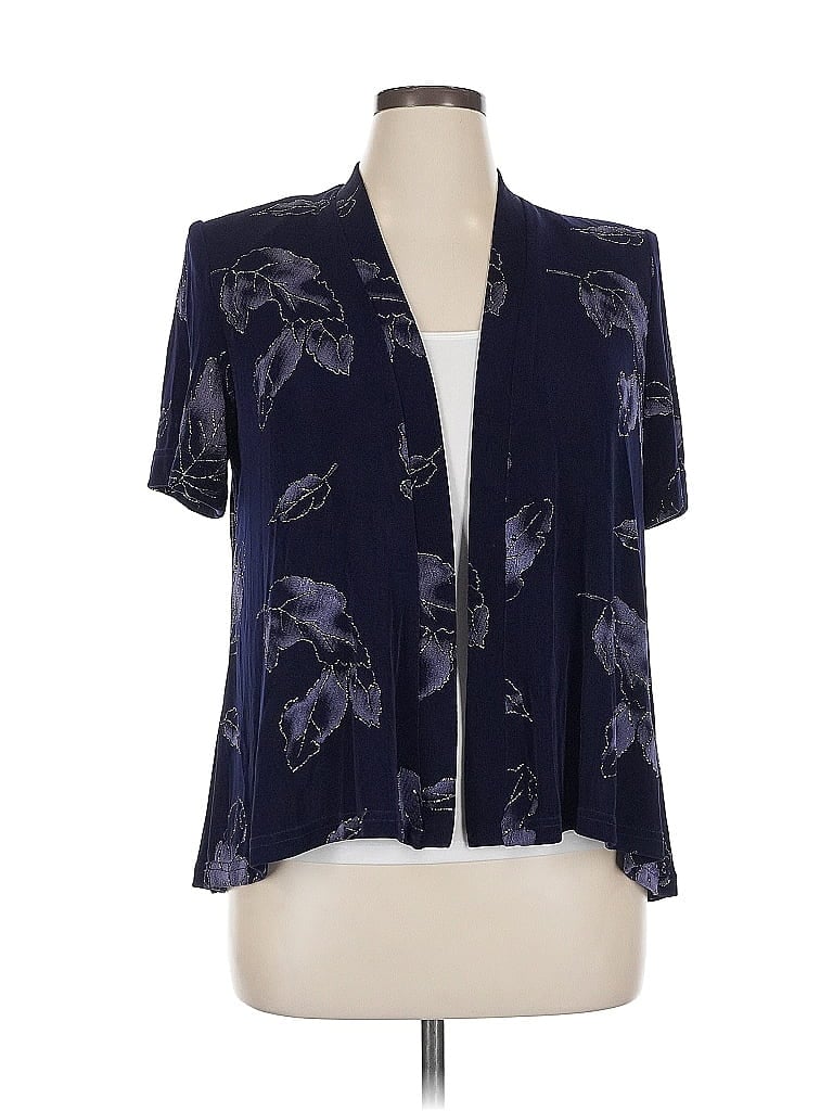 R&M Richards Blue Blazer Size 16 - photo 1