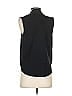 Deletta 100% Polyester Black Sleeveless Blouse Size XS - photo 2