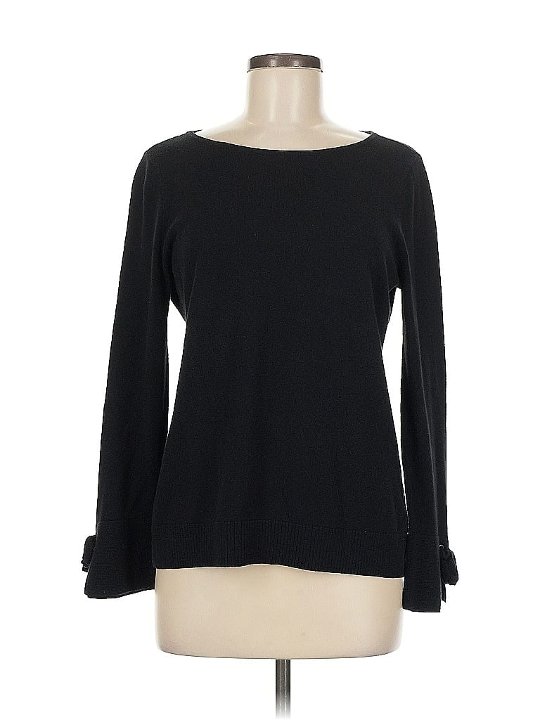 Pre-owned Talbots Pullover Sweater In Black