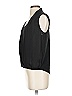 Deletta 100% Polyester Black Sleeveless Blouse Size XS - photo 5