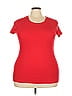 Ambiance Red Short Sleeve T-Shirt Size 3X - photo 1