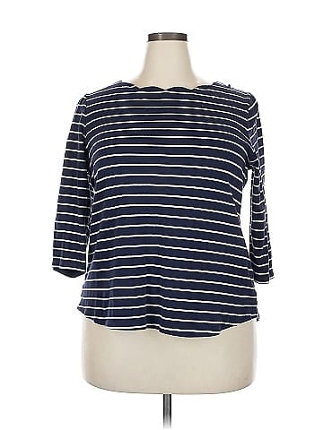 Croft & Barrow 3/4 Sleeve T-Shirt (view 1)