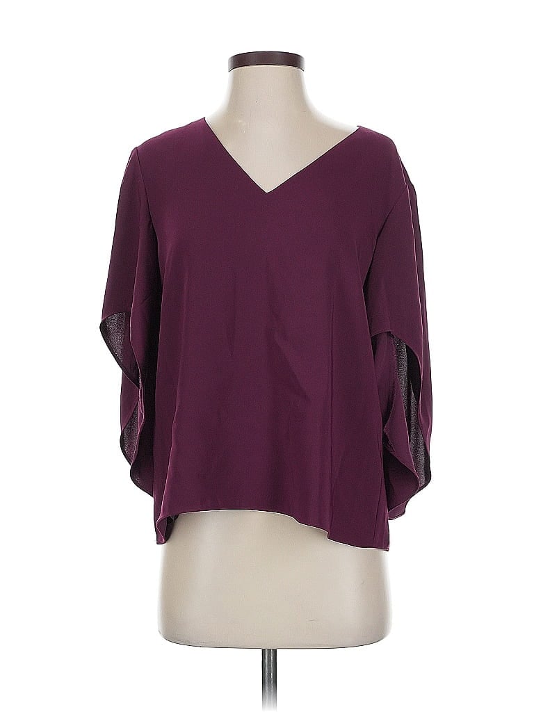 Click to view more detailed imagery on our partner's website Pre-owned Banana Republic Factory Store 3/4 Sleeve Blouse In Pink