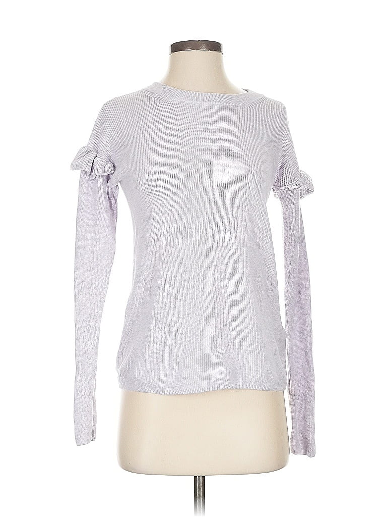 Pre-owned J.crew Factory Store Pullover Sweater In Gray