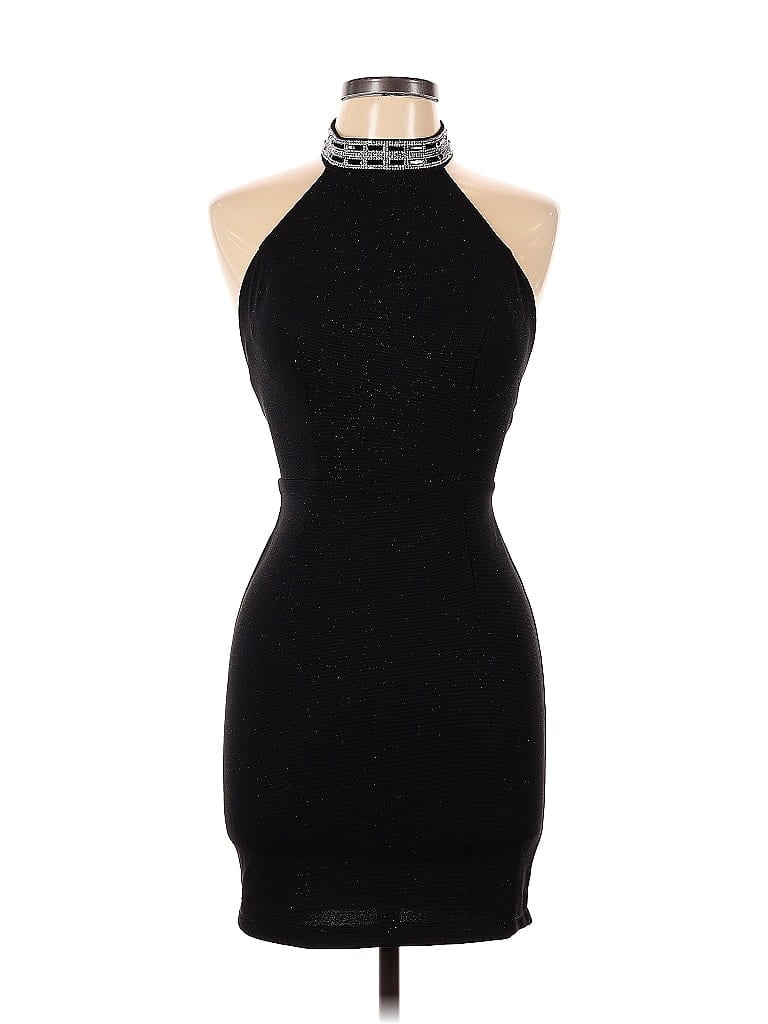 Pre-owned City Triangles Cocktail Dress In Black