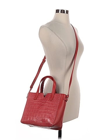 Vince. Leather Satchel (view 2)