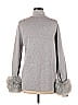 Dolce Cabo 100% Acrylic Gray Cardigan Size M - photo 2