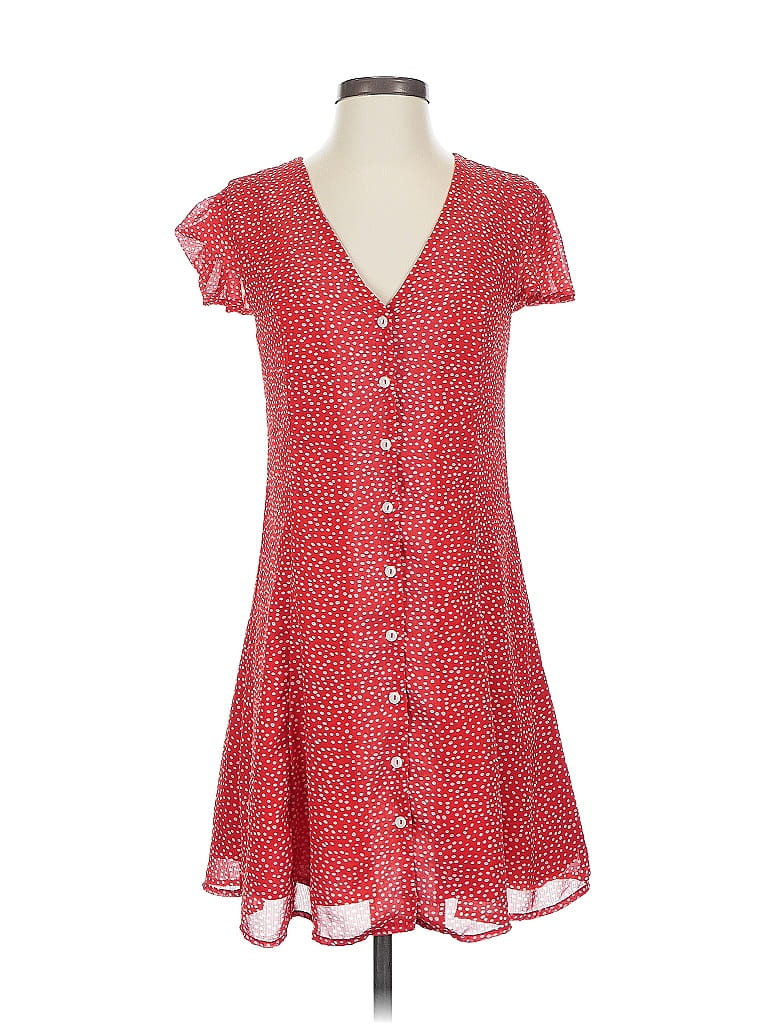 Pre-owned Sugarlips Casual Dress In Red
